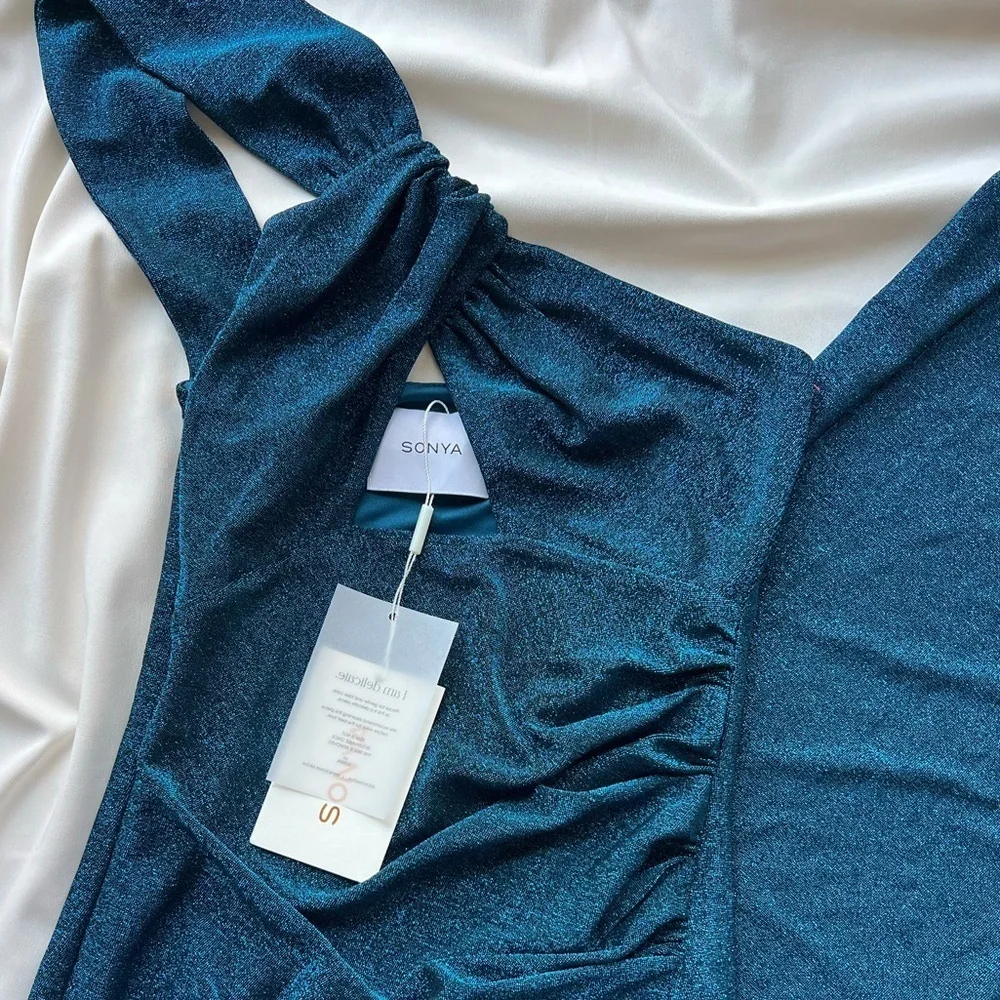 NWT Sonya Moda ACQUAVENA DRESS ✨🐚 - Picture 3 of 9